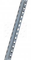 Стойка перфорированная 700 мм серая 7012 /OPTIMAL-NWS5/ (1шт)