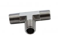 KraftWell KRW-TT14M3 Тройник Т-образный M1/4"-M1/4"-M1/4", 1 шт