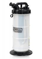 KraftWell KRW1806.M Емкость для откачки масла с ручным приводом, 6 л