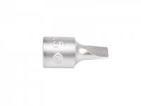 Насадка (бита) торцевая  KING TONY 201208X Slotted1/4” L=25мм 8*1,2 мм
