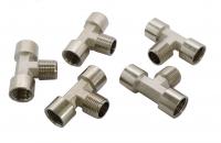 KraftWell KRW-TT12FMF-5 Тройник Т-образный F1/2"-M1/2"-F1/2", 5 шт