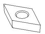 Comec UT0070 Съемный резец для UT0061-UT0066