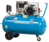 Компрессор поршневой с ременным приводом NORDBERG NC100/360