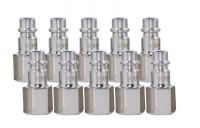 KraftWell KRW-QC14MF-10 БРС "папа", резьба F1/4", 10 шт