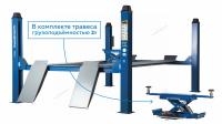 Подъемник 4-стоечный 4.5 т, c ручной траверсой 2 т N423, 380 В, синий 4445J_MB(M)