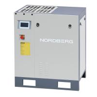 Компрессор винтовой, 7,5 кВт, 13 бар, 800 л/мин, без ресивера NORDBERG NCC10_13G