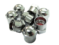 CLIPPER КОЛПАЧКИ 08-1005 хромированные (набор 100шт.)