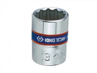 Торцевая головка KING TONY 233014M двенадцатигранная 14 мм 1/4" L=24мм
