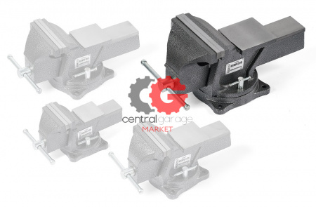 KraftWell KRW0200 Тиски слесарные вращающиеся 200 мм
