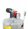 KraftWell KRW1836 Установка для откачки масла и антифриза с мерной емкостью, мобильная