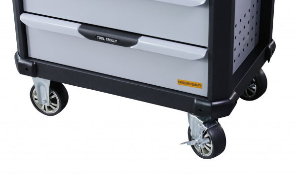 KraftWell KRW-TTG+SET250 Тележка с 7 ящиками+ПОДАРОК инструмент 250 предметов