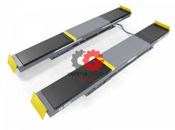 KraftWell FORBI 4.5WLT Подъемник комплект ножничный 4,5 т, 2 уровня