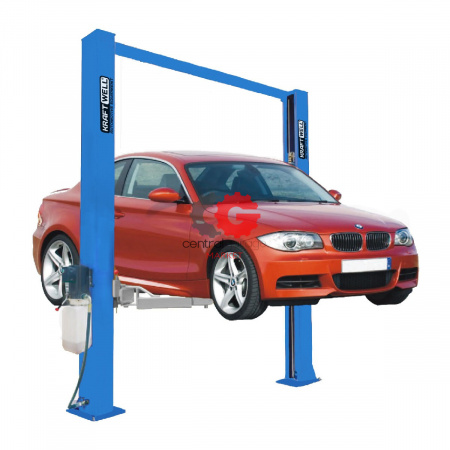 KraftWell KRW4DLU_blue Подъемник двухстоечный г/п 4000 кг. электрогидравлический