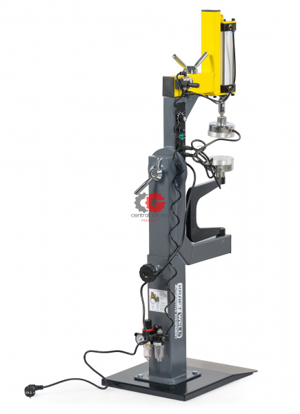 KraftWell KRW-88VLP Вулканизатор, 2 нагревателя, пневмоприжим