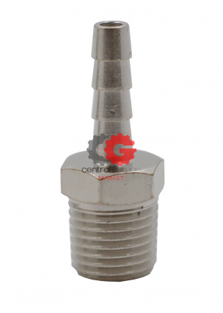 KraftWell KRW-TF614M-10 Фитинг "елочка" 6 мм - M1/4", 10 шт