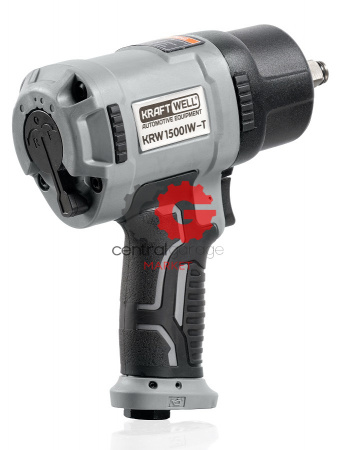 KraftWell KRW1500IW-T Гайковерт пневматический 1/2" 1500 Нм, головки