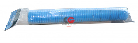 KraftWell KRW-HC081210M14 Шланг воздушный полиуретановый, спиральный 8х12 мм, 10 м