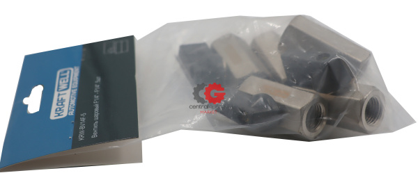 KraftWell KRW-BV14F-5 Вентиль шаровый F1/4" - F1/4", 5 шт