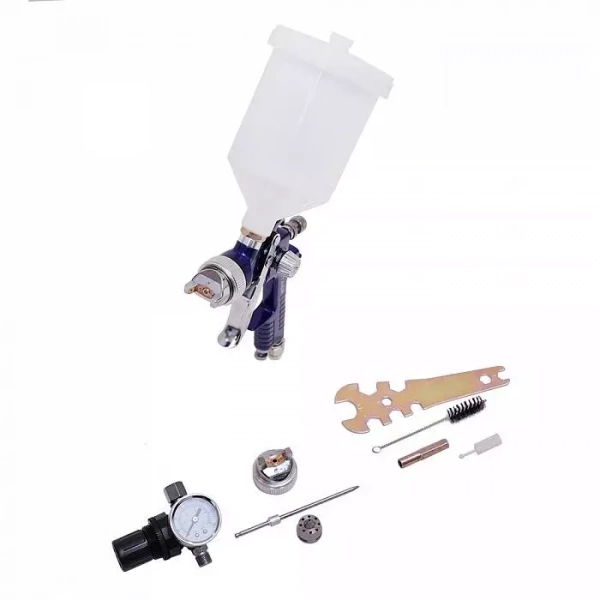 SCHTAER SCH-827 краскораспылитель в блистере сопло 1.4/2.0