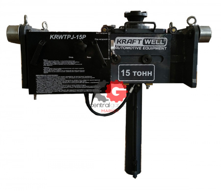 KraftWell KRWTPJ-15P Домкрат канавный 15 т, пневмогидравлический