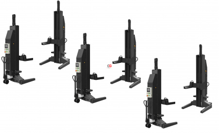 KraftWell KRW6H8 Колонны подкатные г/п 6х8,5 т. электрогидравлические беспроводные