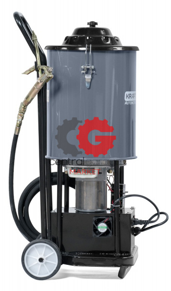 KraftWell KRW1798.EN Нагнетатель солидола с электроприводом, 220В, 20 л.