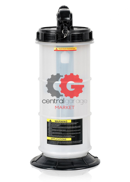 KraftWell KRW1806.M Емкость для откачки масла с ручным приводом, 6 л