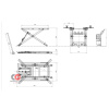 WDK-503 WiederKraft Подъемник ножничный мобильный 2.7 т