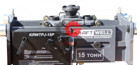 KraftWell KRWTPJ-15P Домкрат канавный 15 т, пневмогидравлический