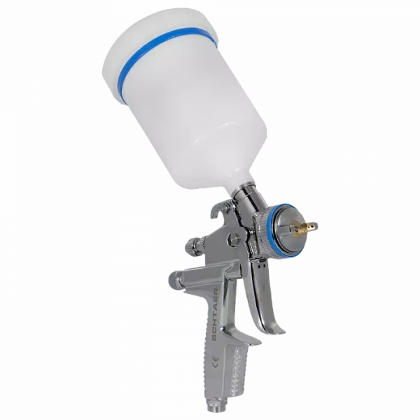 SCHTAER SCH-3003 MINI краскораспылитель с головой LVMP соплом 1.0