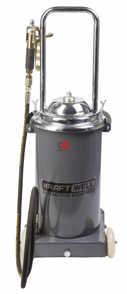 KraftWell KRW1798.FN Нагнетатель солидола с ножным приводом 15 л