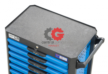 KraftWell KRW-TTB+SET277 Тележка с 7 ящиками + инструмент 277 предметов