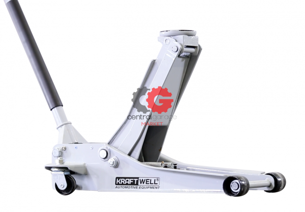 KraftWell KRWFJ3L Домкрат подкатной гидравлический, низкопрофильный г/п 3000 кг.