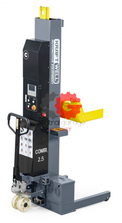 KraftWell COMBI2.5 Колонны подкатные г/п 4х2,5 т. электрогидравлические беспроводные