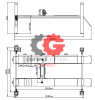 KraftWell QUATTRO 4W5.0 KRW4WA Подъемник четырехстоечный г/п 4 т. платформы 5020 мм для сход-развала