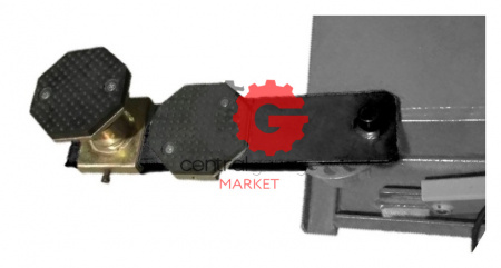 KraftWell KRW260B Подъемник ножничный г/п 2,5 т. пневматический напольный с поворотными лапами
