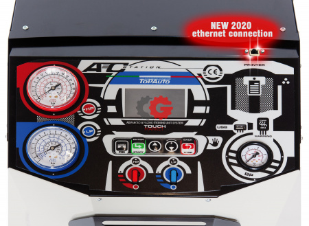 KraftWell RR900Touch Станция автомат для автокондиционеров, сенсорная