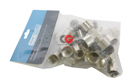 KraftWell KRW-TT12F3-10 Тройник резьбовой Т-образный F1/2" - F1/2" - F1/2", 10 шт