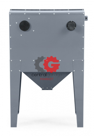 KraftWell KRW-SB220F Камера пескоструйная, фронтальная загрузка, 220 л