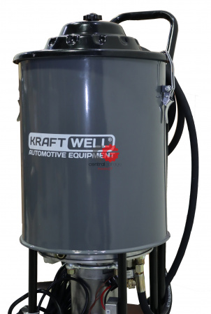KraftWell KRW1798.EN Нагнетатель солидола мобильный с электроприводом, 220В