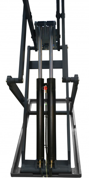 KraftWell KRW350SF/220 Подъёмник ножничный короткий напольный г/п 3500 кг.