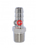 KraftWell KRW-TF1014M Фитинг "елочка" 10 мм - M1/4", 1 шт