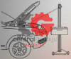 KraftWell HBA26D/L2LX Прибор контроля и регулировки света фар усиленный