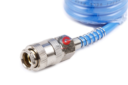KraftWell KRW-HC050806 Шланг полиуретановый, спиральный D5х8 мм, 6 м