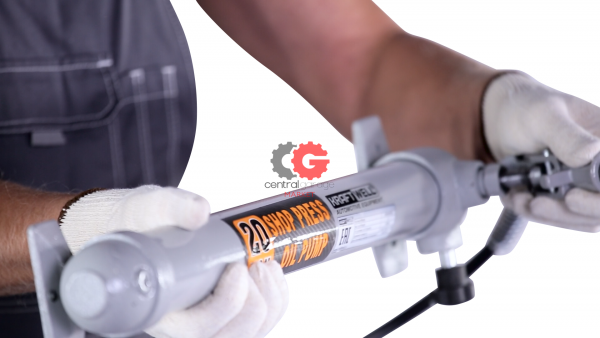 KraftWell KRWHP20 Насос гидравлический ручной 20 т