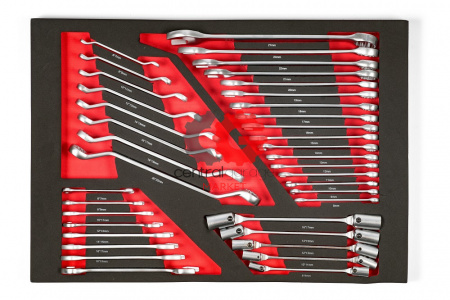 KraftWell KRW-TTG+SET277 Тележка с 7 ящиками + инструмент 277 предметов