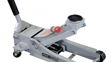 KraftWell KRWFJ3.5 Домкрат подкатной гидравлический, низкопрофильный г/п 3500 кг. с педалью
