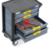 KraftWell KRW-TTG+SET157 Тележка с 5 ящиками + инструмент 157 предметов