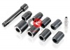 KraftWell KRW750IW-T Гайковерт пневматический 1/2" 780 Нм, головки