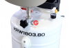KraftWell KRW1803.80 Установка для слива масла/антифриза с круглой подъемной ванной, мобильная